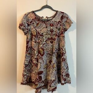 Paisley Slip Dress - Mini - M